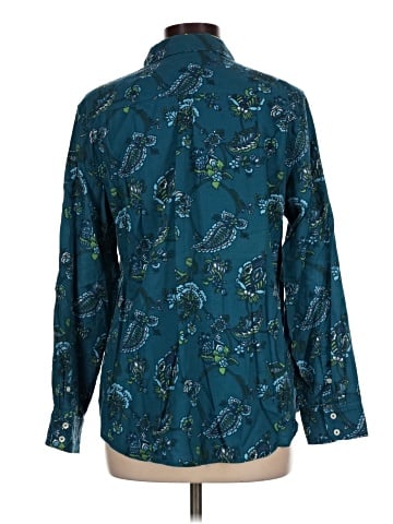 Talbots Long Sleeve Button-Down Shirt (view 2)