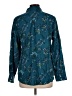 Talbots Paisley Teal Long Sleeve Button-Down Shirt Size L - photo 2