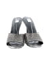 DKNY Silver Sandals Size 6 1/2 - photo 2
