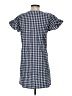 Tabitha Webb Checkered-gingham Blue Casual Dress Size 2 - photo 2