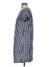 Tabitha Webb Checkered-gingham Blue Casual Dress Size 2 - photo 5