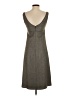J.Crew Chevron-herringbone Gray Casual Dress Size 4 (petite) - photo 2