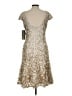 Theia 100% Polyester Ivory Cocktail Dress Size 12 - photo 2