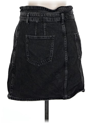 Pilcro and the Letterpress Denim Skirt (view 2)
