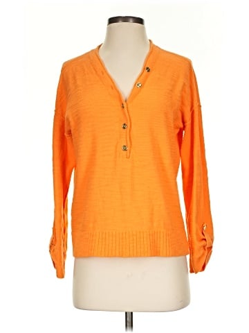 Ann Taylor LOFT 3/4 Sleeve Button-Down Shirt (view 1)