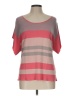 Moth 100% Viscose Pink Poncho Size L - photo 1