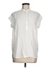 Gap White Short Sleeve Blouse Size M - photo 1