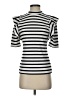Ann Taylor Silver Short Sleeve Turtleneck Size S - photo 1