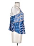 Fab'rik 100% Polyester Blue Sleeveless Blouse Size S - photo 4