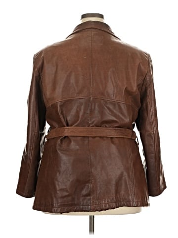 Wilsons Leather Trenchcoat (view 2)