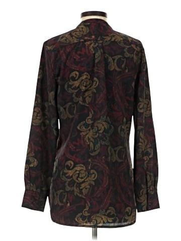 Larry Levine Long Sleeve Blouse (view 2)