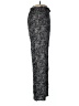 Aqua Animal Print Black Casual Pants Size M - photo 4