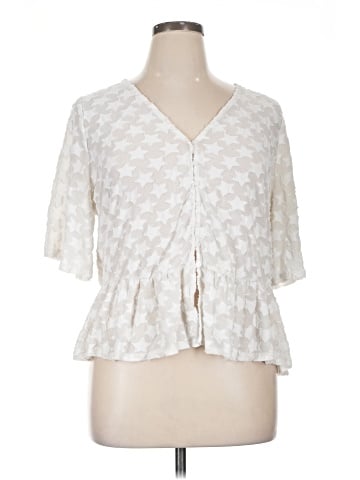 Lane Bryant 3/4 Sleeve Blouse (view 1)