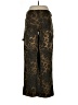 RSQ 100% Cotton Animal Print Brown Jeans Size 27 waist - photo 2