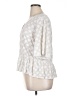 Lane Bryant Ivory 3/4 Sleeve Blouse Size 14 - 16 Plus - photo 5