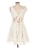 Trixxi 100% Polyester Ivory Cocktail Dress Size L - photo 2