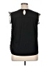 Maurices 100% Polyester Black Sleeveless Blouse Size XL - photo 2