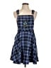 Harry Potter Plaid Blue Casual Dress Size L - photo 1