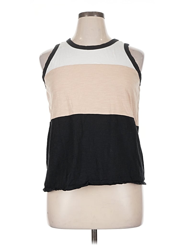 Pre-owned Maurices Sleeveless T-shirt In Tan