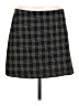 Gianni Bini Plaid Black Casual Skirt Size 10 - photo 1