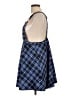 Harry Potter Plaid Blue Casual Dress Size L - photo 5
