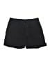 FRAME 100% Linen Solid Black Cargo Shorts Size S - photo 1