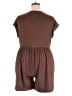 Merokeety Solid Brown Romper Size XXL - photo 2