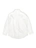 Cat & Jack Solid White Long Sleeve Button-Down Shirt Size 4 - 5 - photo 2