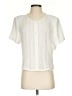 Unbranded Ivory Short Sleeve Blouse Size S - photo 1