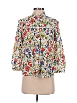 Zara Basic 3/4 Sleeve Blouse (view 1)