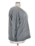 Active 100% Cotton Metallic Gray Pullover Sweater Size 26 - 28 - photo 4