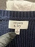 Crown & Ivy Blue Pullover Sweater Size S - photo 7