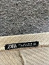 Zara Chevron-herringbone Gray Dress Pants Size L - photo 7