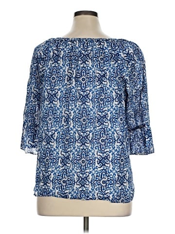 Milly 3/4 Sleeve Blouse (view 2)