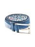 Robert Graham 100% Leather Blue Leather Belt Size 36 waist - photo 1