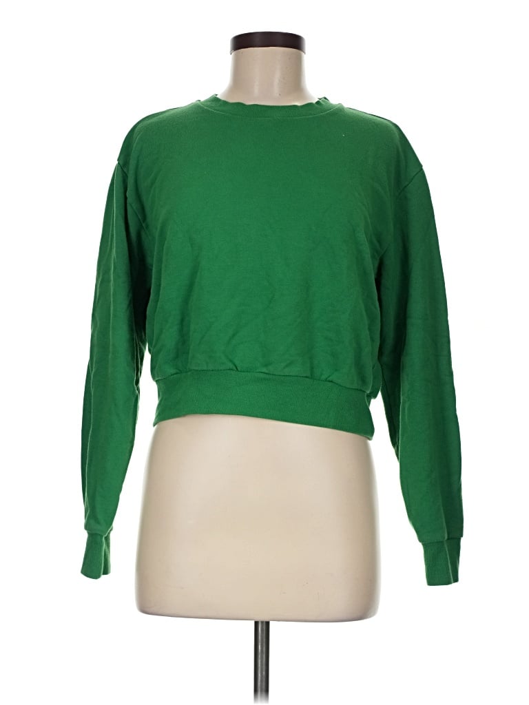 Pre-owned Sunday Best Pullover Sweater In Green
