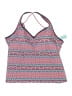 South Point Print Pink Swimsuit Top Size 22 - photo 1