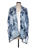 Chico's 100% Polyester Blue Kimono Size Lg - XL (2) - photo 1