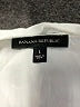 Banana Republic 100% Polyester Ivory Sleeveless Blouse Size L - photo 7