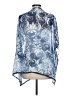 Chico's 100% Polyester Blue Kimono Size Lg - XL (2) - photo 2