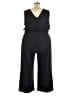 The Drop Solid Black Jumpsuit Size 3X - photo 2