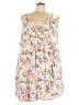 Torrid 100% Polyester Floral Pink Romper Size 5X Plus (5) - photo 1