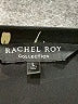 Rachel Roy Collection 100% Polyester Floral Black Long Sleeve Blouse Size L - photo 4