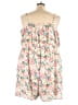 Torrid 100% Polyester Floral Pink Romper Size 5X Plus (5) - photo 2