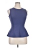 Unbranded Blue Sleeveless Top Size 0X - photo 1