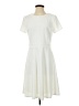 Elle Solid Ivory Casual Dress Size S - photo 1