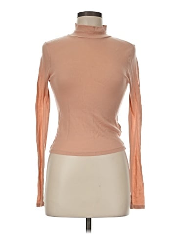 Topshop Long Sleeve Turtleneck (view 1)