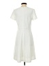 Elle Solid Ivory Casual Dress Size S - photo 2
