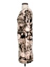 Jennifer Lopez Graphic Brown Casual Dress Size S - photo 5