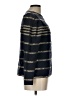 Albert Nipon Black Blue Long Sleeve Top Size 10 - photo 4